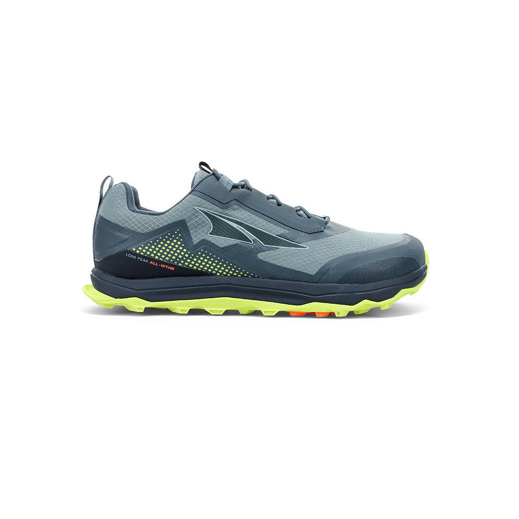 Altra Trailrunning Schuhe Damen - M Lone Peak All-wthr Low - Grau/HellGrün 019NRPCDZ